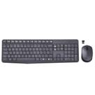Kit Teclado e Mouse sem Fio Logitech Mk235 Para Escritorio