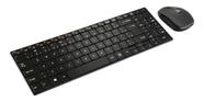 Kit Teclado e Mouse Sem Fio Multilaser Slim - Design Moderno