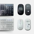 Kit Teclado E Mouse Sem Fio Peining Fr-3022 Preto / Branco