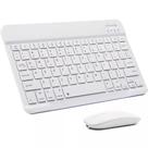 Kit Teclado e Mouse Sem Fio Recarregável Multifuncional PC Tablet e Notebook