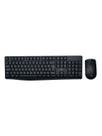 Kit Teclado e Mouse Sem Fio Slim Multi Usb