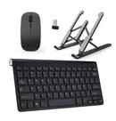 Kit Teclado E Mouse Slim + Suporte Para Notebook Kit Teclado E Mouse Slim + Suporte Para Notebook