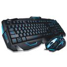Kit Teclado e Mouse Usb Gamer Multilaser com Leds Computador