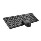 Kit Teclado e Mouse Wieless preto KW204 Lecoo