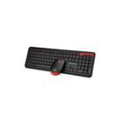 Kit Teclado e Mouse Wireless K-W100BK - C3Tech