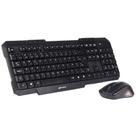 Kit Teclado e Mouse Wireless (Sem Fio) K-W10BK - C3Tech