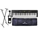 Kit Teclado Harmonics HE300 + Capa + Suporte + Acessórios