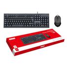 Kit Teclado + Mouse Com Fio Optico Tomate MKT-01713