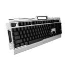 Kit Teclado Mouse Gamer Com Led Acabamento Em Metal Bk-G3000