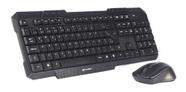 Kit Teclado + Mouse Sem Fio K-w10bk C3tech Preto Cor do mouse:PretoCor do teclado:Preto