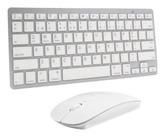 Kit Teclado Mouse Slim Bluetooth para Celular Tablet Pc Notebook e Smart TV Kit Teclado Mouse Slim Bluetooth para Celular Tablet Pc Notebook e Smart TV