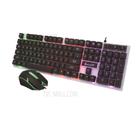 Kit Teclado + Mouse USB Gamer Combo Led Rainbow Jogos PC Notebook Shipadoo