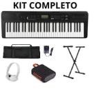 Kit Teclado Musical Harmonics Ha500 61 Teclas SENSITIVAS
