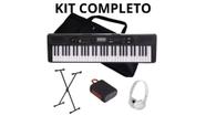 Kit Teclado Musical Harmonics Ha500 61 Teclas SENSITIVAS Kit Teclado Musical Harmonics Ha500 61 Teclas SENSITIVAS