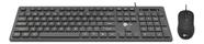 Kit Teclado Performance Mouse Ergonômico Com Fio Preto Lecoo Kit Teclado Performance Mouse Ergonômico Com Fio Preto Lecoo