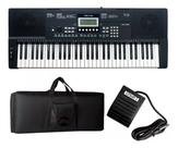 Kit Teclado Roland Revas Kb 330 Com Capa E Pedal Sustain