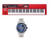 Kit Teclado Roland XPS10 RD e Relogio Dk Masculino Dk11200-4