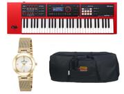 Kit Teclado Roland Xps30 Xps-30 RD Bag e Relógio Dk11216-2