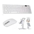 Kit Teclado + Suporte+ Mouse Para Tablet Pad 5
