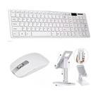 Kit Teclado + Suporte+ Mouse Para Tablet Pad 5
