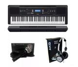 Kit Teclado Yamaha Psr Ew310 com Microfone e Fone K414