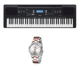 Kit Teclado Yamaha Psr Ew310 e Relogio Dk Feminino Dk11157-4 Kit Teclado Yamaha Psr Ew310 e Relogio Dk Feminino Dk11157-4