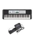 Kit Teclado Yamaha YPT-280 Portátil Preto + Pedal Sustein Kit Teclado Yamaha YPT-280 Portátil Preto + Pedal Sustein