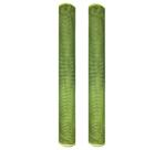 Kit Tela Decorativa Natal Fita Gigante 52cm x 5 metros Verde 2 Peças - Magizi