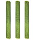Kit Tela Decorativa Natal Fita Gigante 52cm x 5 metros Verde 3 Peças - Magizi