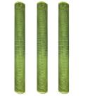 Kit Tela Decorativa Natal Fita Gigante 52cm x 5 metros Verde 3 Peças - Magizi