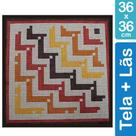 Kit Tela para Bordar 36x36 - 4404 Geométrico