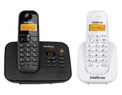 Kit Telefone Fixo sem fio Com Secretaria eletronica + Ramal