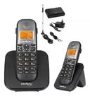 Kit Telefone Sem Fio Com Ramal Ts 5122 + Interface 3g Gsm