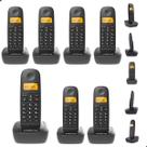 Kit Telefone Sem Fio Digital TS 2510 Com 6 Ramal Intelbras