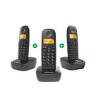 Kit Telefone sem Fio + Dois Ramais Adicionais Intelbras TS 2513