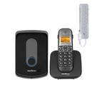 Kit Telefone sem fio Intelbras com Ramal Porteiro TIS 5010