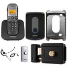 Kit Telefone sem fio Intelbras Interfone TIS 5010 Completo