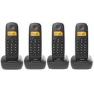 Kit Telefone Sem Fio TS 2510 + 3 Ramais TS 2511 Intelbras