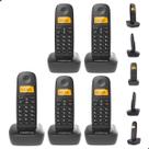 Kit Telefone TS 2510 Intelbras 4 Ramal Bateria de Alta Duracão Comunicação Interna