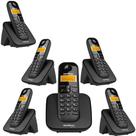 Kit Telefone TS 3110 Intelbras e 5 extensão Data Hora Alarme Kit Telefone TS 3110 Intelbras e 5 extensão Data Hora Alarme