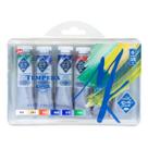 Kit Têmpera Nevskaya Master Class 6 Cores de 18ml Kit Têmpera Nevskaya Master Class 6 Cores de 18ml