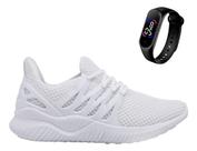 Kit Tênis Challenge Treino Caminhada Confortável+relógio Led Kit Tênis Challenge Treino Caminhada Confortável+relógio Led