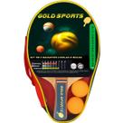 Kit Tênis de Mesa Gold Sports Training II 2 Raquetes e 2 Bolas