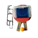 Kit Tenis de Mesa Pentagol com Raquete Bolas e Rede
