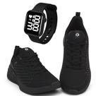 Kit Tênis Esportivo It Shoes Masculino + Relógio Digital