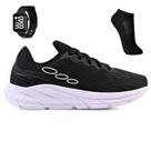 Kit Tenis Esportivo Unissex Academia + Meia e Relogio
