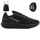 Kit Tenis Esportivo Unissex Academia + Mochila Bag e Relogio