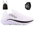 Kit Tenis Esportivo Unissex Academia + Mochila Bag e Relogio