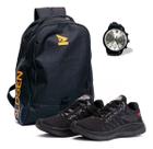 Kit Tenis Esportivo Unissex Academia + Mochila E Relógio