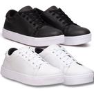 Kit Tênis Feminino Casuais, Um Branco + Outro Preto.